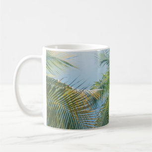 Caribbean Paradise Palms #2 #tropisch #oceaan #muu Koffiemok