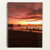 Caribbean Sunset Glow Weekly Planner (Voorkant)