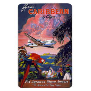 Caribbean Zee Beach Vakantie Magneet