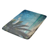 Caribisch blauw badmat (Gekanteld)