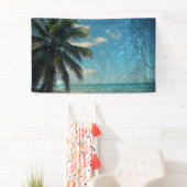 Caribisch blauw spandoek (Insitu)