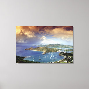 Caribisch gebied, Antigua. Canvas Afdruk
