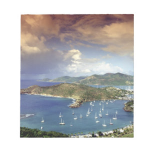 Caribisch gebied, Antigua. Notitieblok