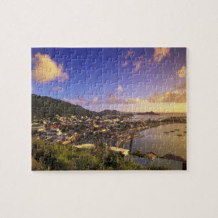 Caribisch gebied, Franse West-Indië, St. Martin. Legpuzzel