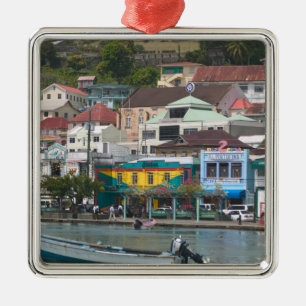 Caribisch gebied, GRENADA, St. George's, St. Georg Metalen Ornament
