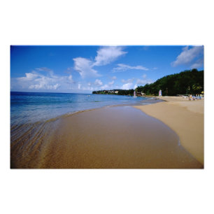 Caribisch gebied, Kleine Antillen, West-Indië, 3 Foto Afdruk