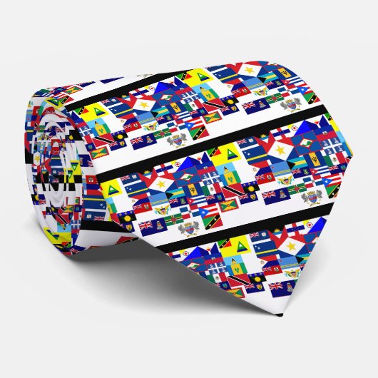 caribisch stropdas (Opgerold)