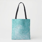Caribisch Zee Swirl....... Draagtas (Voorkant)