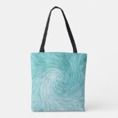 Caribisch Zee Swirl....... Draagtas (Achterkant)