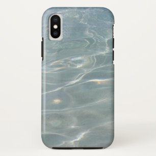 Caribische Abstracte waterblauwe Natuur iPhone XS Hoesje