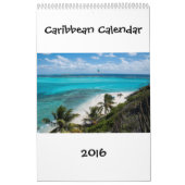 Caribische agenda kalender (Hoes)