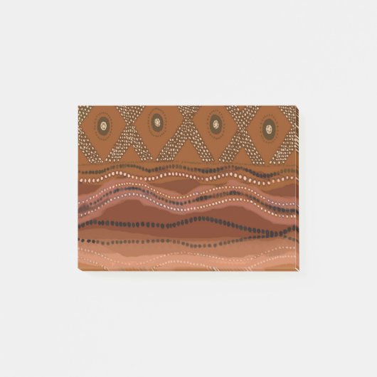 Caribische Batik - Klein Post-it® Notes (Voorkant)