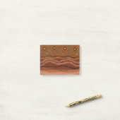 Caribische Batik - Klein Post-it® Notes (Op bureau)