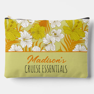Caribische Cruise Tropische Bloemen Ritssluiting Z Etui