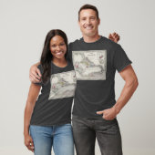 Caribische eilanden - kaart t-shirt (Unisex)