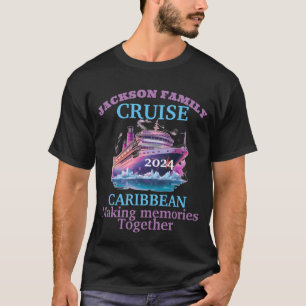 Caribische familie cruise 2024 t-shirt
