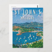 Caribische Joyau Briefkaart (Voorkant / Achterkant)