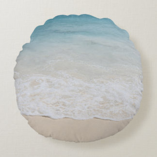 Caribische Oceaan Strand Bliss 6 Rond Kussen