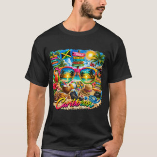 Caribische paradijselijke ontsnapping - Zon, zand T-shirt