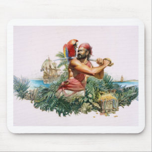Caribische piraat muismat