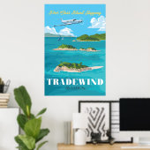 Caribische Poster (Thuiskantoor)