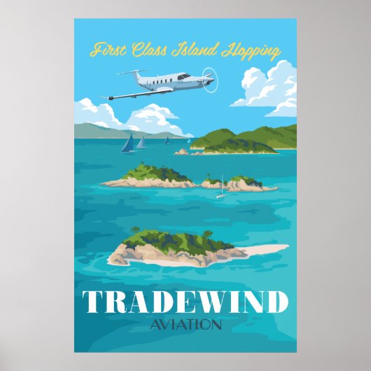 Caribische Poster (Voorkant)