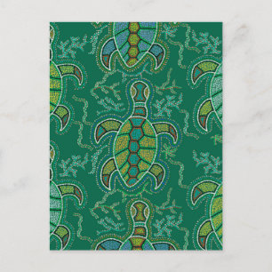 Caribische Tortuga Briefkaart