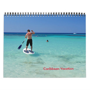 Caribische Vacatie-kalender Kalender