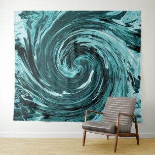 Caribische wilde wateren.... wandkleed
