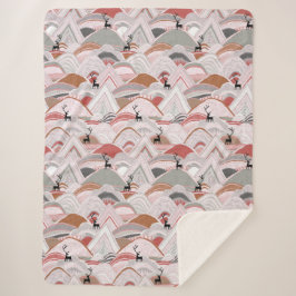 caribou - bergen in wenen sherpa deken