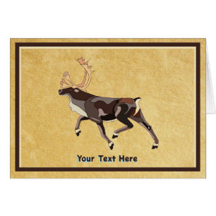 Caribou/Reindeer d'art populaire