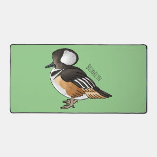 Caricature à capuchon d'oiseau marchand