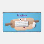 Caricature à pâte molle et à pâte molle (Clavier et souris)