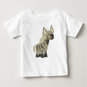 Caricature affamée mignonne Hyena Baby T-Shirt