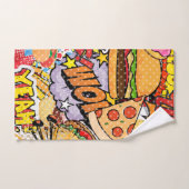 Caricature alimentaire (Serviette à main)