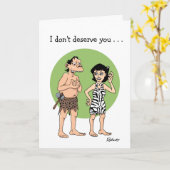 Caricature amusante carte Anniversaire (Fleur jaune)