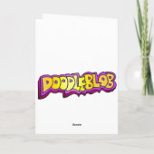 Caricature amusante carte d'anniversaire - Rambo / (Dos)