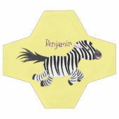 Caricature amusante de zèbre (Plat)