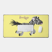 Caricature amusante de zèbre (Clavier et souris)