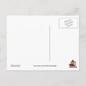 Caricature amusante du café Time carte postale (Dos)