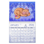 Caricature Animaux Calendrier 2008/2009 (Jan 2026)