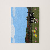 Caricature Animaux dans le Puzzle Jardin (Vertical)