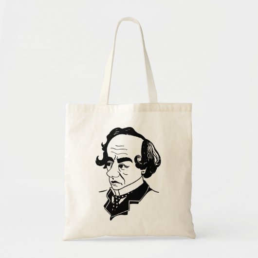 Caricature Benjamin Disraeli Tote Bag (Voorkant)
