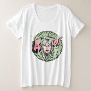 Caricature branchée Astro dessinée à la main planè