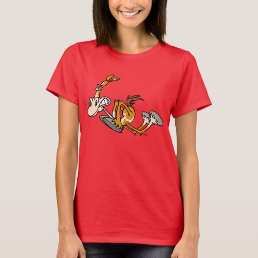 Caricature Cheval Power Femmes T-shirt (Devant)