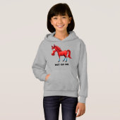 Caricature Cheval Rouge (Devant entier)