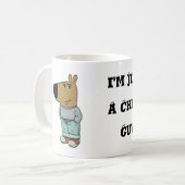 caricature chien mug (Devant gauche)