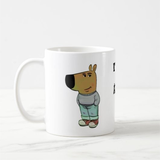 caricature chien mug (Gauche)