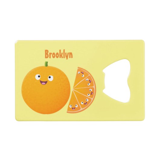 Caricature d'agrumes d'orange (Devant (Horizontal))