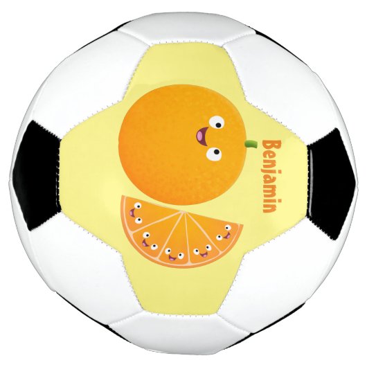 Caricature d'agrumes d'orange (Tourné)